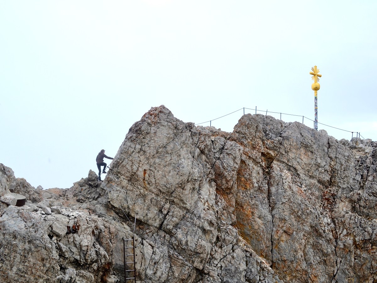 Aufstieg auf die Zugspitze über Partnachklamm und&nbsp;Reintal