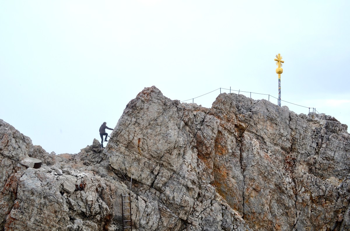 Aufstieg auf die Zugspitze über Partnachklamm und&nbsp;Reintal